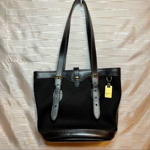 VINTAGE DOONEY & BOURKE BLACK CABRIOLET PURSE